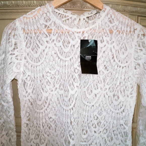 Zara lace top - Picture 3 of 5